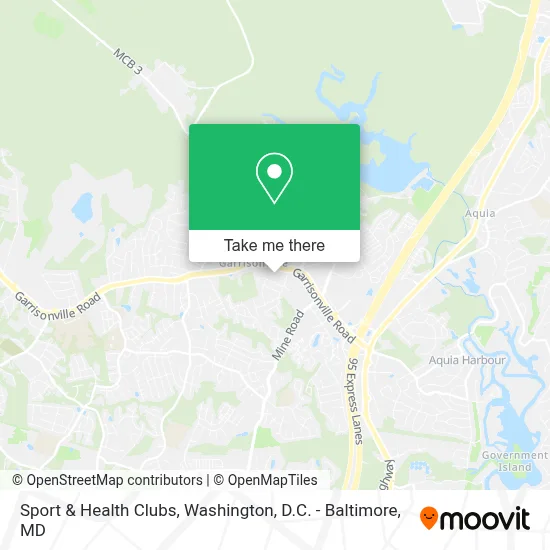 Sport & Health Clubs map