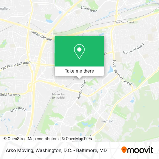 Arko Moving map