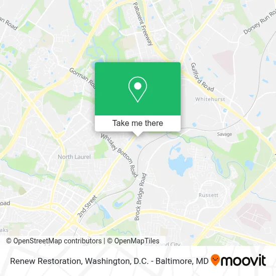 Renew Restoration map