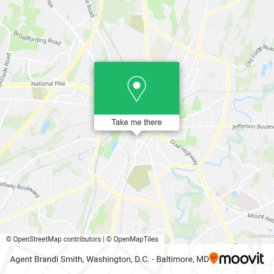 Agent Brandi Smith map