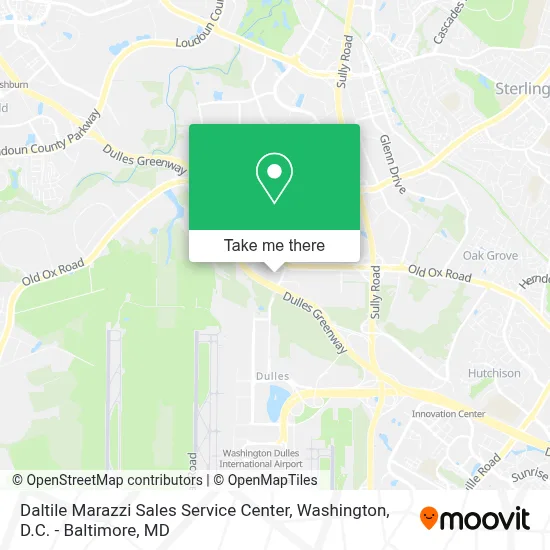 Daltile Marazzi Sales Service Center map