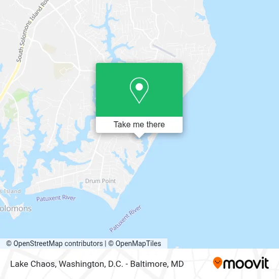Lake Chaos map