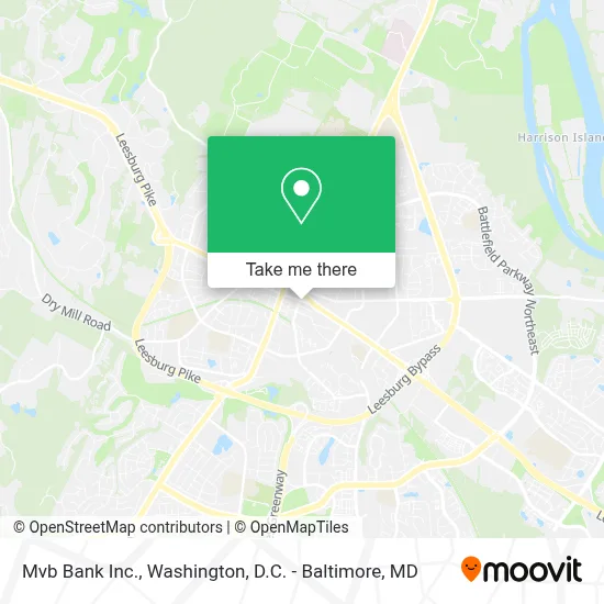 Mvb Bank Inc. map