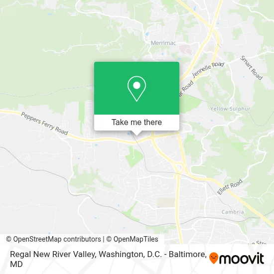 Regal New River Valley map