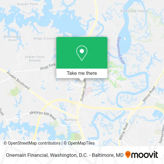 Onemain Financial map