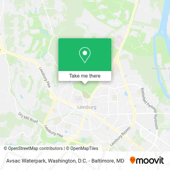 Avsac Waterpark map