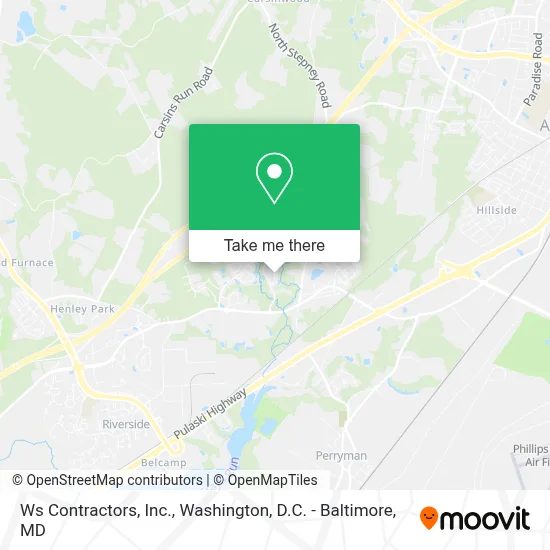 Ws Contractors, Inc. map