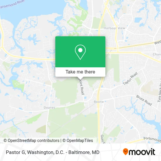 Pastor G map