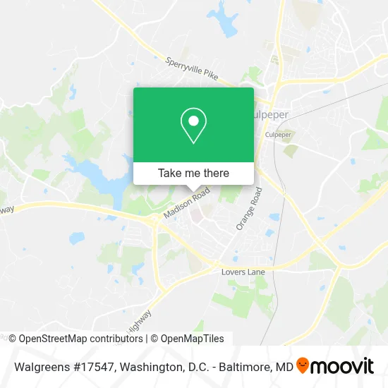Walgreens #17547 map