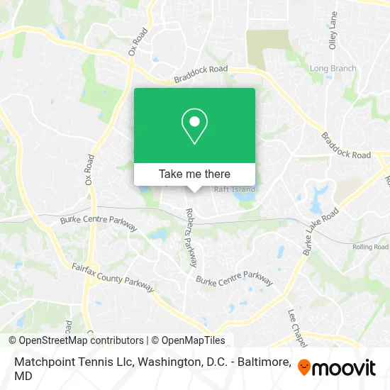 Matchpoint Tennis Llc map