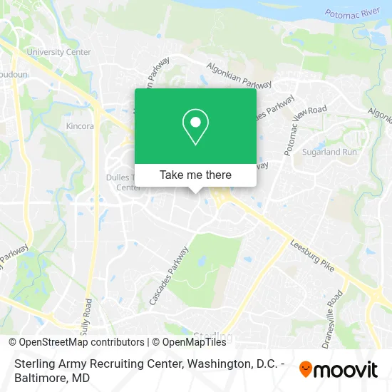 Sterling Army Recruiting Center map