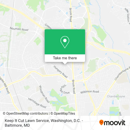 Keep It Cut Lawn Service map