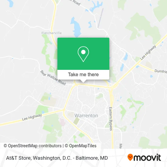 At&T Store map