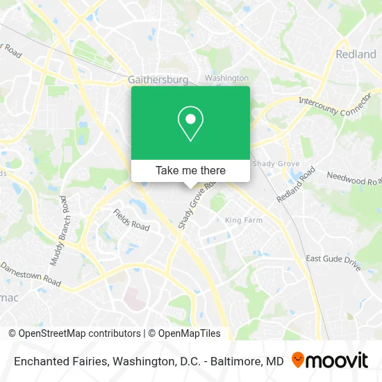 Enchanted Fairies map