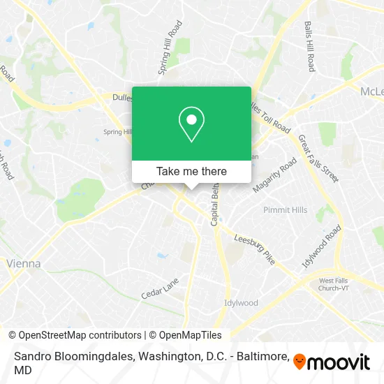 Sandro Bloomingdales map