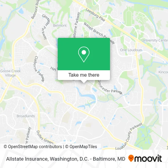 Allstate Insurance map