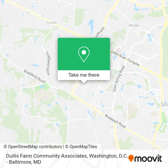 Dullis Farm Community Associates map