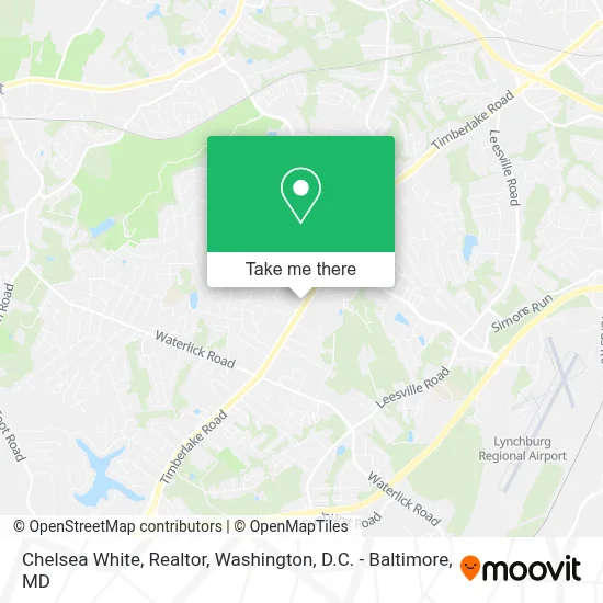 Chelsea White, Realtor map