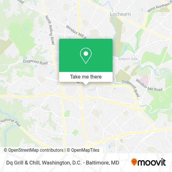 Dq Grill & Chill map