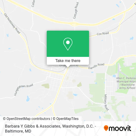 Barbara Y Gibbs & Associates map