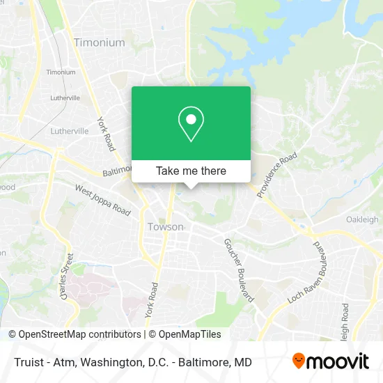 Truist - Atm map