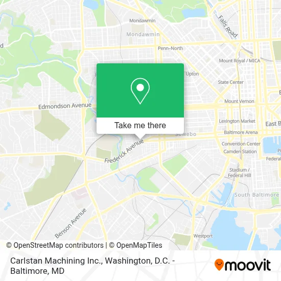 Carlstan Machining Inc. map