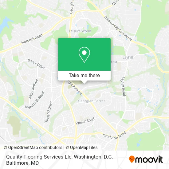 Quality Flooring Services Llc map