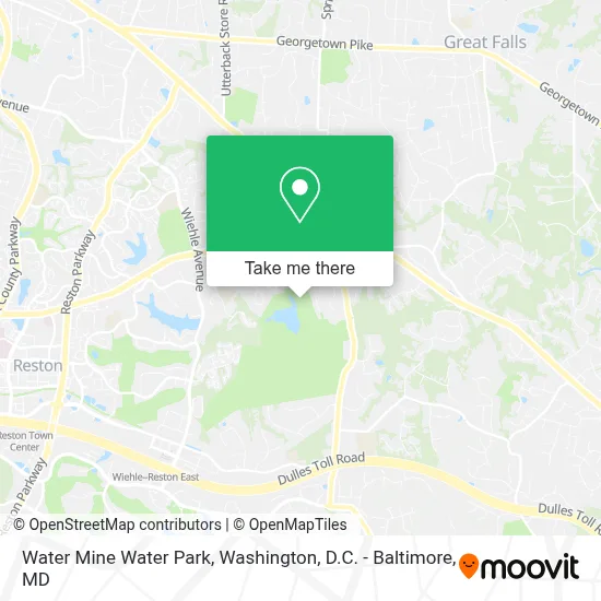 Water Mine Water Park map
