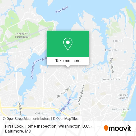 First Look Home Inspection map