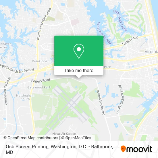 Osb Screen Printing map