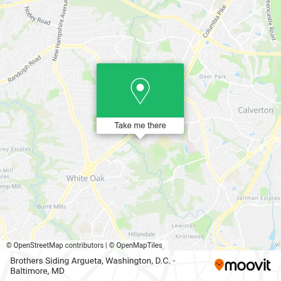 Brothers Siding Argueta map