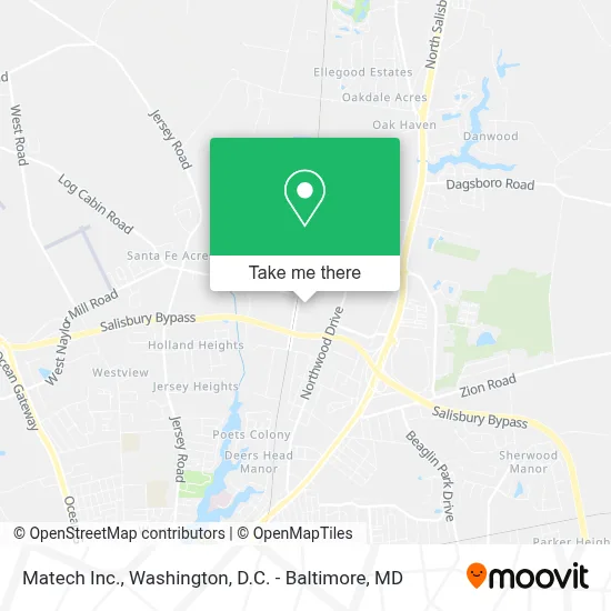 Matech Inc. map