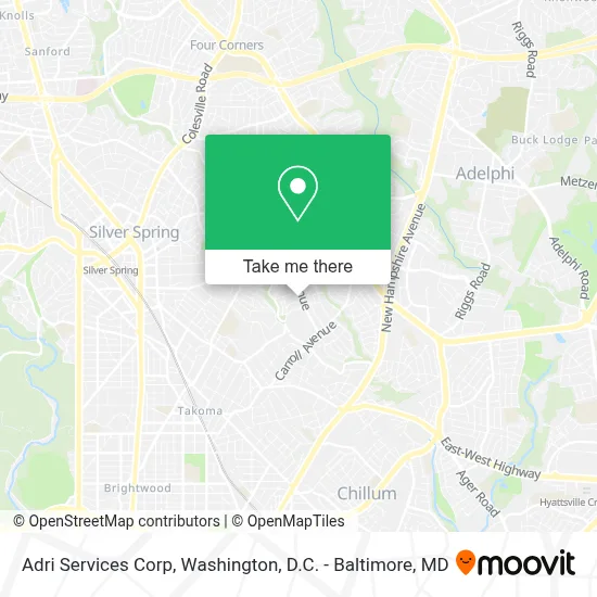 Adri Services Corp map
