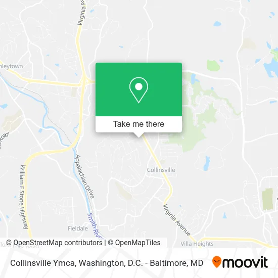 Collinsville Ymca map