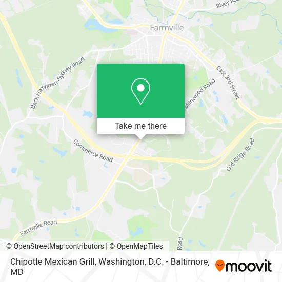 Chipotle Mexican Grill map