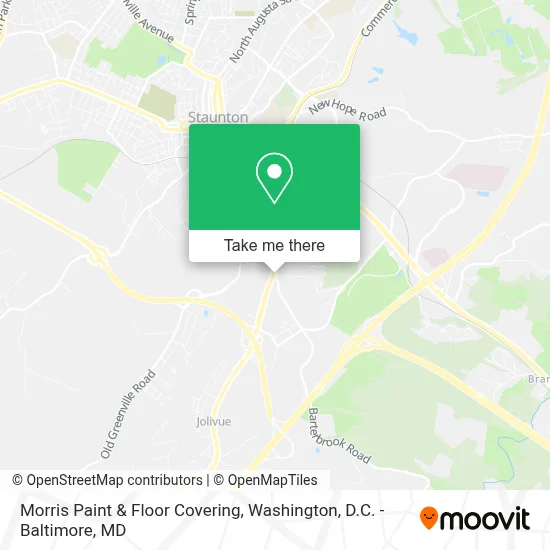 Morris Paint & Floor Covering map