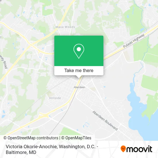Victoria Okorie-Anochie map