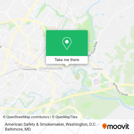American Safety & Smokemaker map