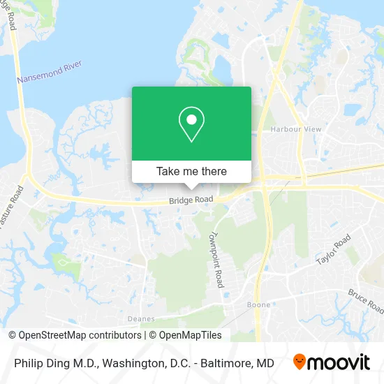 Philip Ding M.D. map