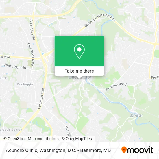 Acuherb Clinic map