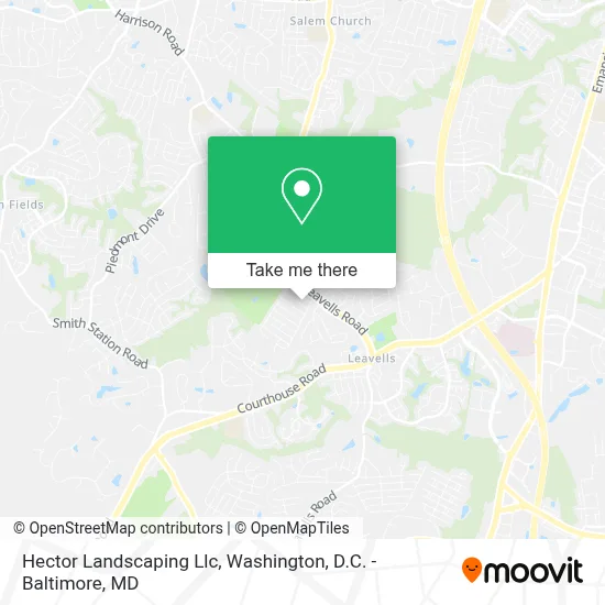 Hector Landscaping Llc map