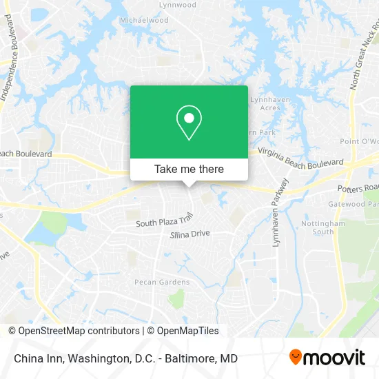 China Inn map