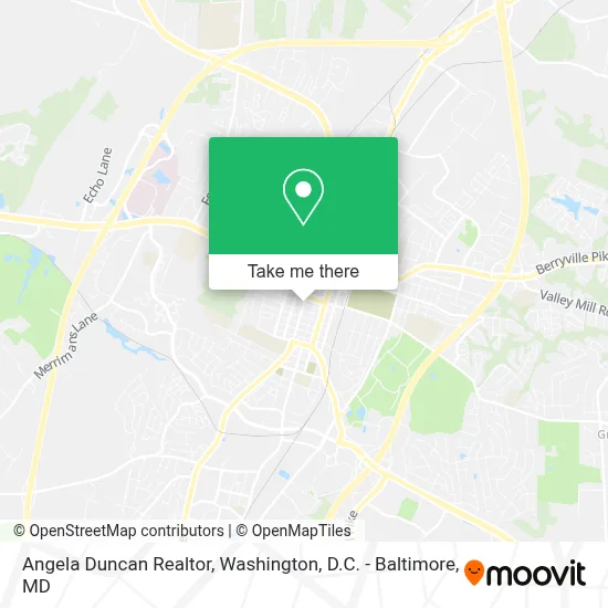 Angela Duncan Realtor map
