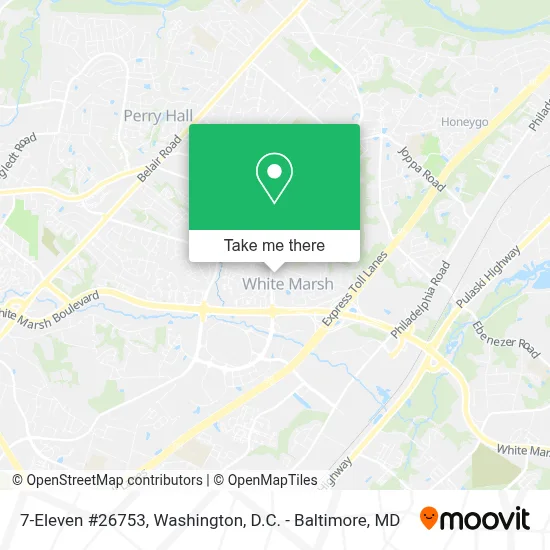 7-Eleven  #26753 map