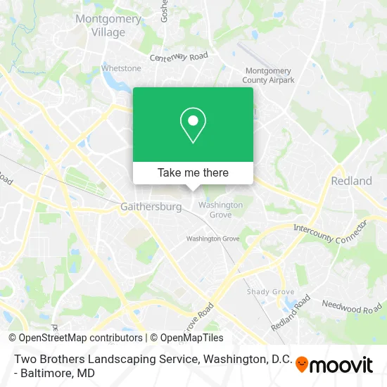 Two Brothers Landscaping Service map