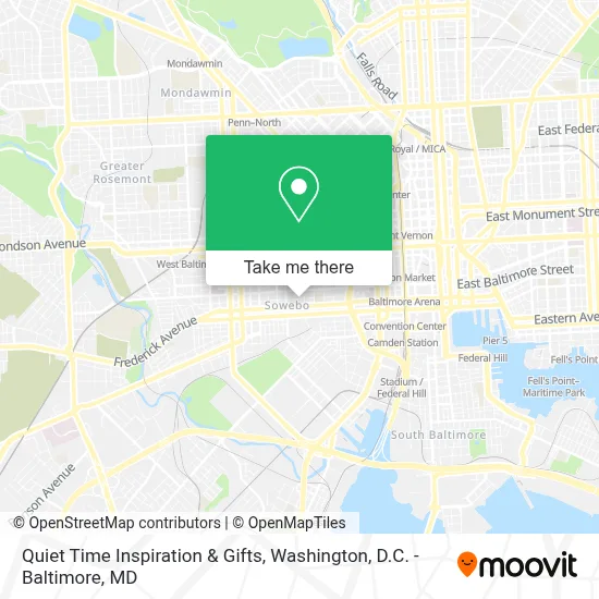 Quiet Time Inspiration & Gifts map