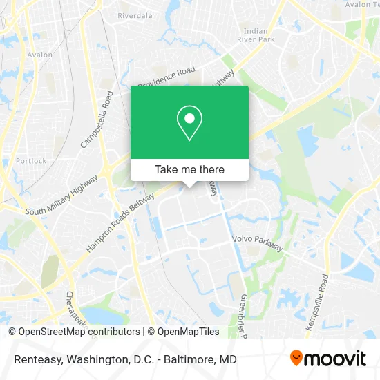 Renteasy map