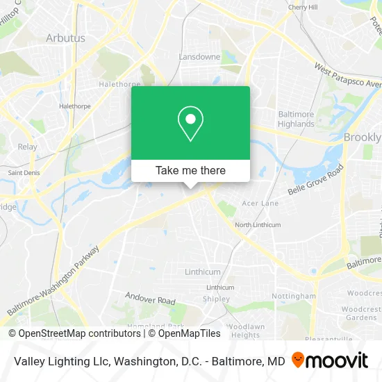 Valley Lighting Llc map