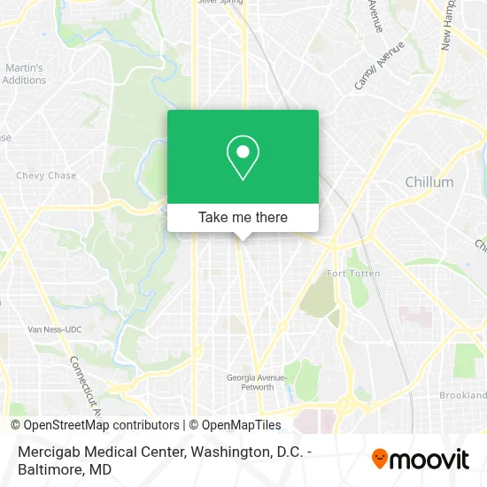 Mercigab Medical Center map