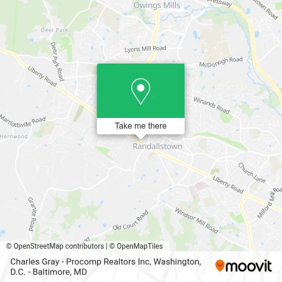 Charles Gray - Procomp Realtors Inc map